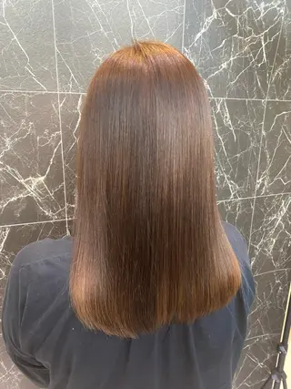 ロング 🔸縮毛矯正/髪質 改善カラー石崎🔸のヘアスタイル