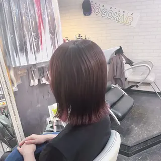 ショート カラー ヘアアレンジ Kimura Shinyaのヘアスタイル