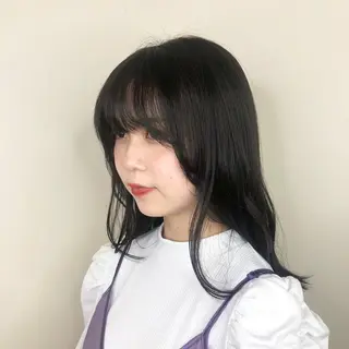 セミロング カラー ショート/パーマ/ カラー/FUKOのヘアスタイル