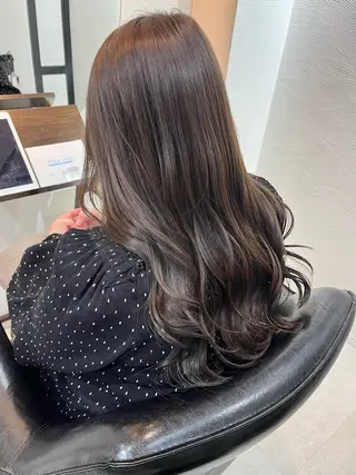 ロング カラー 【ニュアンスカラー・ 髪質改善】スズキカナのヘアスタイル