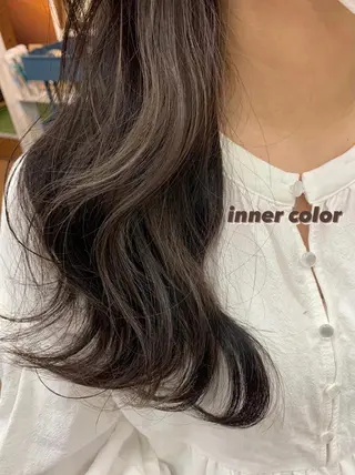 ロング カラー Nagisa🥥🧡 南森町駅 徒歩30秒のヘアスタイル