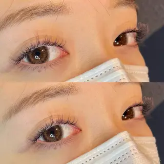 マツエク・マツパ mayu🎀 束感のマツエク・マツパデザイン