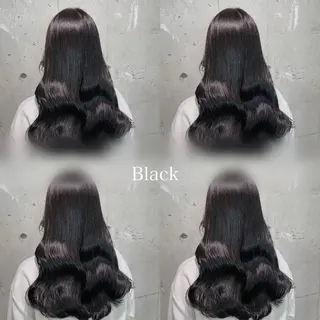 セミロング カラー ヘアアレンジ Ella所属・nana【艶髪】/ レイヤー/縮毛矯正のヘアスタイル