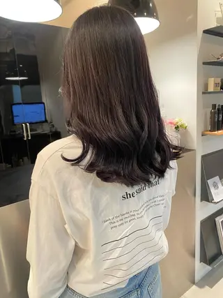 セミロング カラー riria/ボブ /ブラウンカラー🎀のヘアスタイル