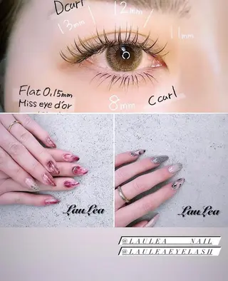 ネイル マツエク・マツパ LauLea eyelash&nail salon所属・LauLea nailのネイルデザイン