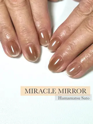ネイル ミラクルミラー 町野のネイルデザイン
