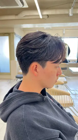 メンズ 横浜/ショート/ レイヤーカットのヘアスタイル