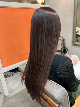 ロング カラー OxO Hair 南柏所属・寺田 彩記のヘアスタイル