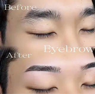 メンズ アイブロウ sunflower villa所属・岡 雪美のマツエク・マツパデザイン