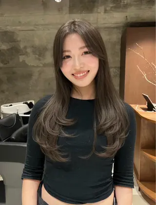 ロング nok所属・nok kaoriのヘアスタイル