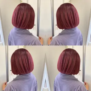 ミディアム カラー 髪質改善カラー/店長 宮内秀峰のヘアスタイル