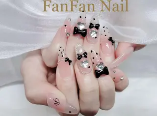 ネイル FanFan 長さ出し専門のネイルデザイン