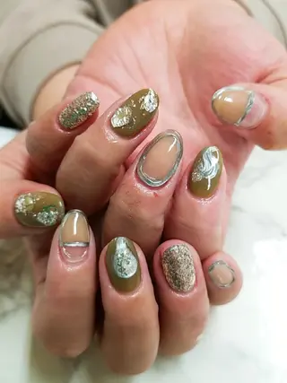 ネイル 河野ちえ (雑誌掲載サロン)のネイルデザイン