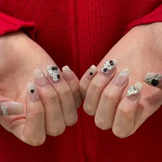 ネイル 韓国ネイル/ワンホン ネイル🎀表参道3分のネイルデザイン