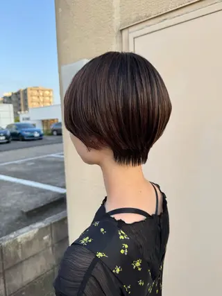 ショート gigscor所属・金子 珠梨のヘアスタイル