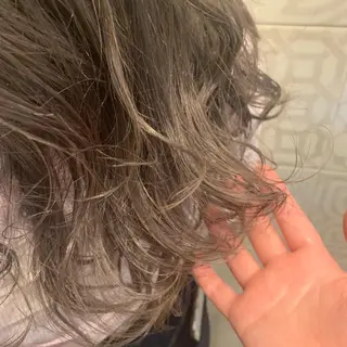 ミディアム カラー Tamagawa Sakiのヘアスタイル