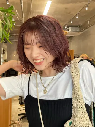 カラー wewe: momoeのヘアスタイル