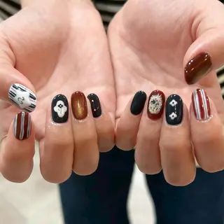 ネイル パラジェル認定サロン N°nail 立川のネイルデザイン