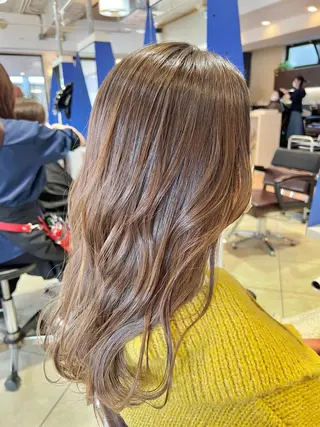 ロング カラー 石井 佑樹のヘアスタイル