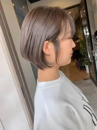 ショート カラー 髪質改善will hairdesignのヘアスタイル