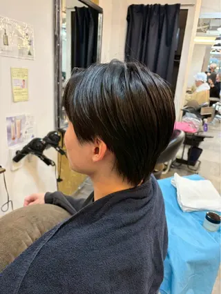 ミディアム メンズ 齋藤 優太朗 カットモデル募集‼️のヘアスタイル