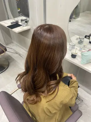 セミロング PINQ by ANGELICA所属・PINQ かずきのヘアスタイル