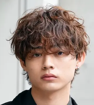 パーマ メンズ 仙台フェザーパーマ/ fifth/遠藤楓雅のヘアスタイル