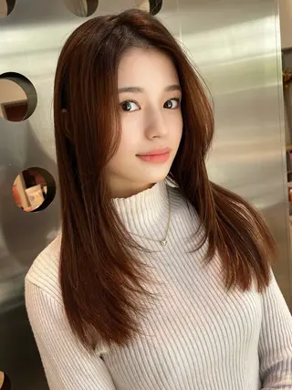 ロング ショート白髪染め無料 ／河瀬謙介のヘアスタイル