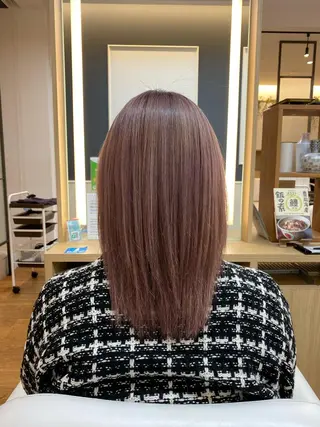 ミディアム 韓国ヘア sasugaのヘアスタイル