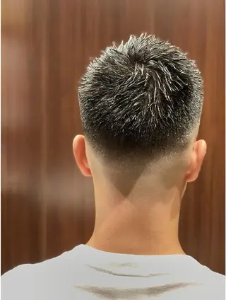 ショート メンズ HIRO GINZA barber shop神楽坂店所属・波岡 萩斗のヘアスタイル
