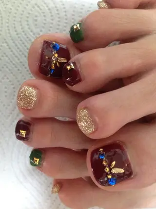 ネイル リラネイル所属・福田 美代子のネイルデザイン