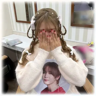 ヘアアレンジ 秋葉原コットン所属・ヘアセット 🤍AIRA🤍のヘアスタイル