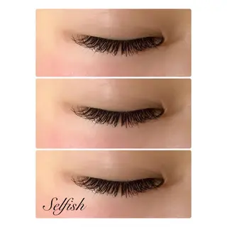 マツエク・マツパ eyelashsalonSelfish所属・. Selfishのマツエク・マツパデザイン