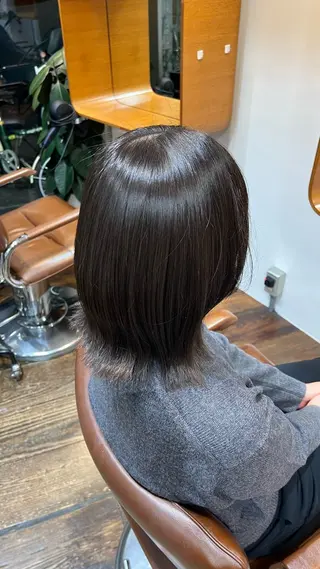 ミディアム 縮毛矯正.ブロー / Hikaruのヘアスタイル