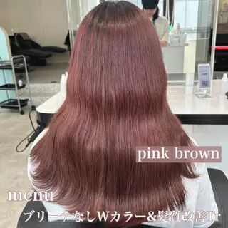 ロング Wカラー/暖色/べ ージュりく©︎🐝のヘアスタイル