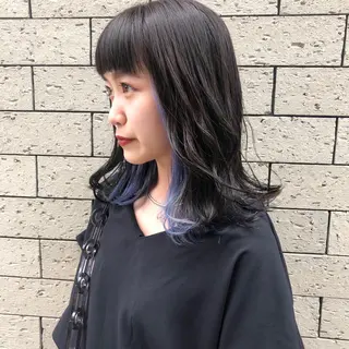 ミディアム SANC hair salonのヘアスタイル