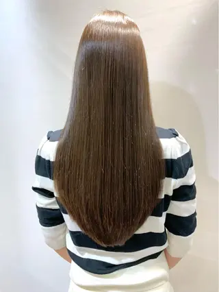 ロング カラー ヘアアレンジ As hair所属・柔らか垢抜けｶﾗｰと ｶｯﾄ🫧ASUKAのヘアスタイル