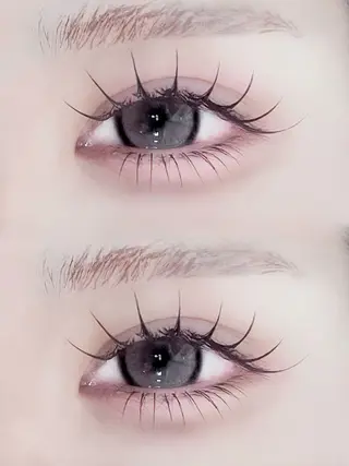 マツエク・マツパ 大阪梅田 SAKI 韓国風束感まつ毛のマツエク・マツパデザイン