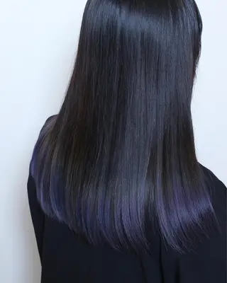 ロング カラー 土居 正季のヘアスタイル