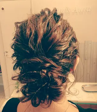 ヘアアレンジ ロング ヘアセット/髪質改善 /カラー/TADOのヘアスタイル