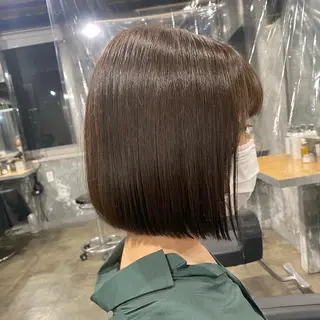 ミディアム カラー EGO所属・EGO Top stylistのヘアスタイル