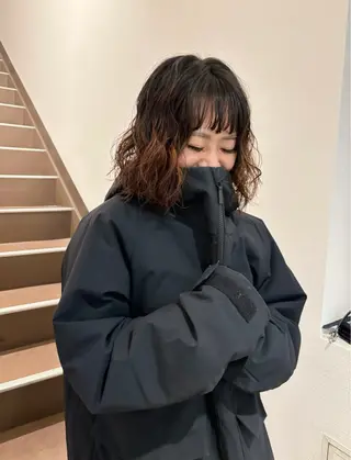 ショート パーマ デザインパーマ 藤田和樹のヘアスタイル