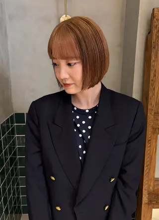 ショート カラー sai by SHIKI所属・sai 青山 史親のヘアスタイル