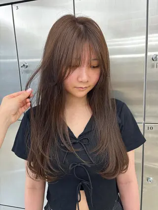ロング ユズキ/大人可愛い♡ レイヤーstyleのヘアスタイル