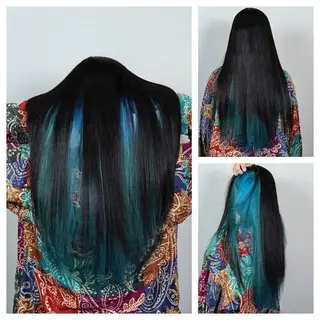 ロング カラー 秋葉 洸平のヘアスタイル