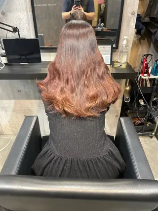 ロング カラー ♦️髪質改善美髪矯正 💍谷口克也♦️のヘアスタイル