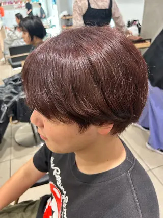 カラー メンズカラーモデル 募集中 古内嵐史のヘアスタイル