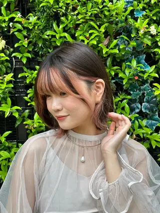 ショート 西出 茉燦のヘアスタイル