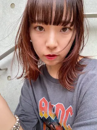 ミディアム nessヤマサキ リュウタのヘアスタイル