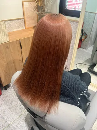 ロング 髪質改善&艶カラー/ ほんだあみ (♡)のヘアスタイル